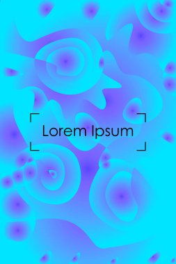 Soyut renk modern geometrik noktalar, vektör arkaplan