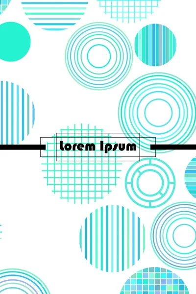 Metin için yeri olan kusursuz vektör geometrik arkaplan. Broşür, davetiye, tebrik kartı, poster tasarımı için soyut yaratıcı konsept. Üst üste binen çoklu renk desenini çember çiz.