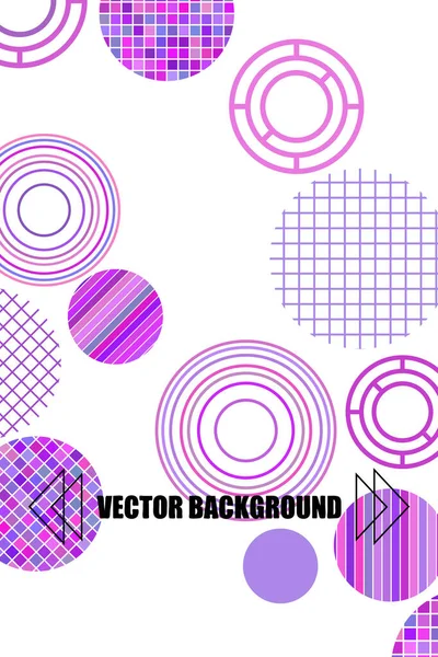 Бесшовный векторный геометрический фон с местом для текста. Абстрактная креативная концепция для флаера, приглашения, поздравительной открытки, оформления плаката. Многоцветный перекрывающийся рисунок . — стоковый вектор