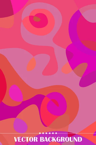 Beautiful abstract spots vector illustration of grunge texture — Stock Vector