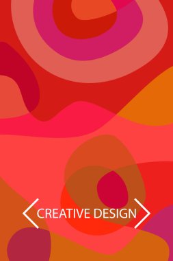 Grunge dokusunun güzel soyut benekler vektör çizimi