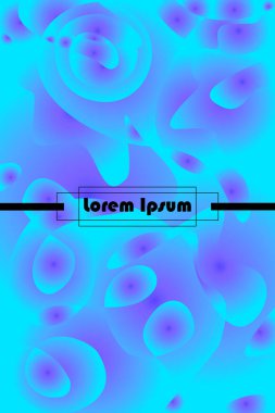 Soyut renk modern geometrik noktalar, vektör arkaplan