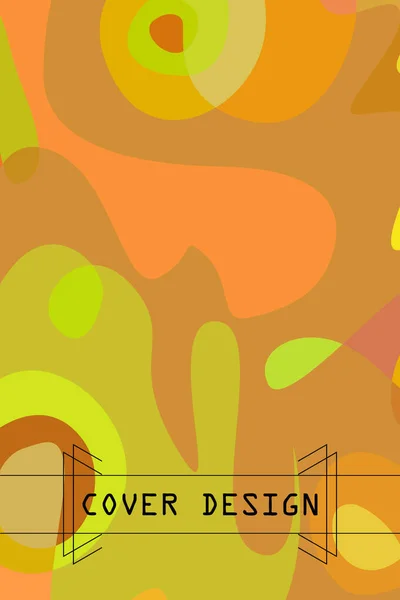 Piękne abstrakcyjne plamy wektor ilustracja grunge tekstury — Wektor stockowy