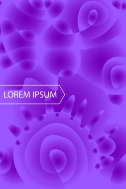 Soyut renk modern geometrik noktalar, vektör arkaplan