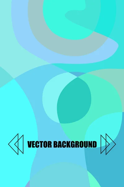 Beautiful abstract spots vector illustration of grunge texture — Stock Vector