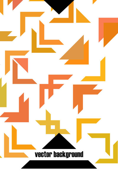 Abstract geometric element in futuristic style . Useful for prin