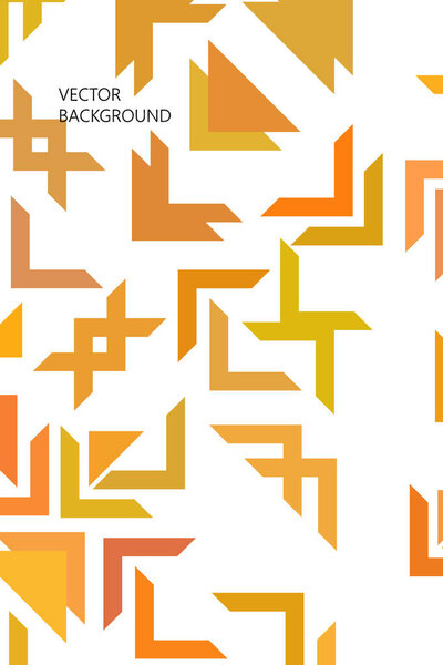 Abstract geometric element in futuristic style . Useful for prin