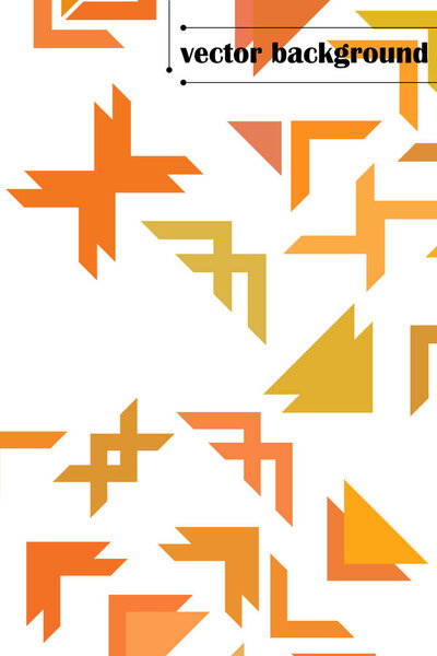 Abstract geometric element in futuristic style . Useful for prin