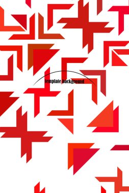 Fütürist tarzda soyut geometrik element. Prin için kullanışlı