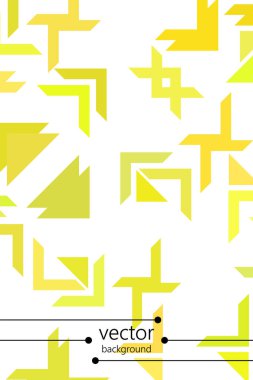 Fütürist tarzda soyut geometrik element. Prin için kullanışlı