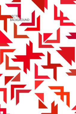 Fütürist tarzda soyut geometrik element. Prin için kullanışlı