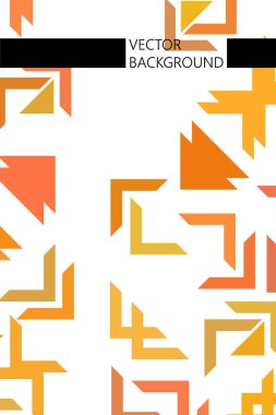 Fütürist tarzda soyut geometrik element. Prin için kullanışlı