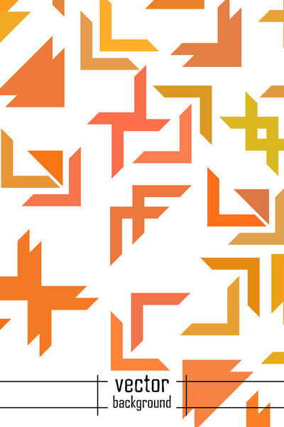 Abstract geometric element in futuristic style . Useful for prin