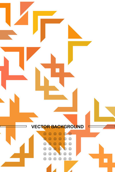 Abstract geometric element in futuristic style . Useful for prin