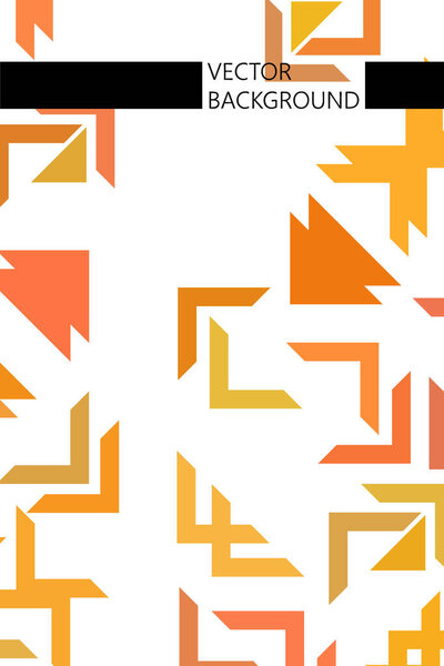 Abstract geometric element in futuristic style . Useful for prin