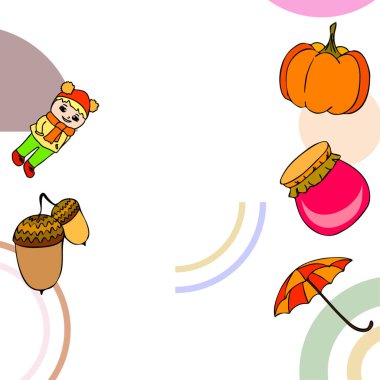 Tasarımınız için vektör simgeleri dizisi