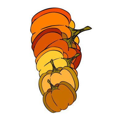 Tasarımınız için vektör simgeleri dizisi