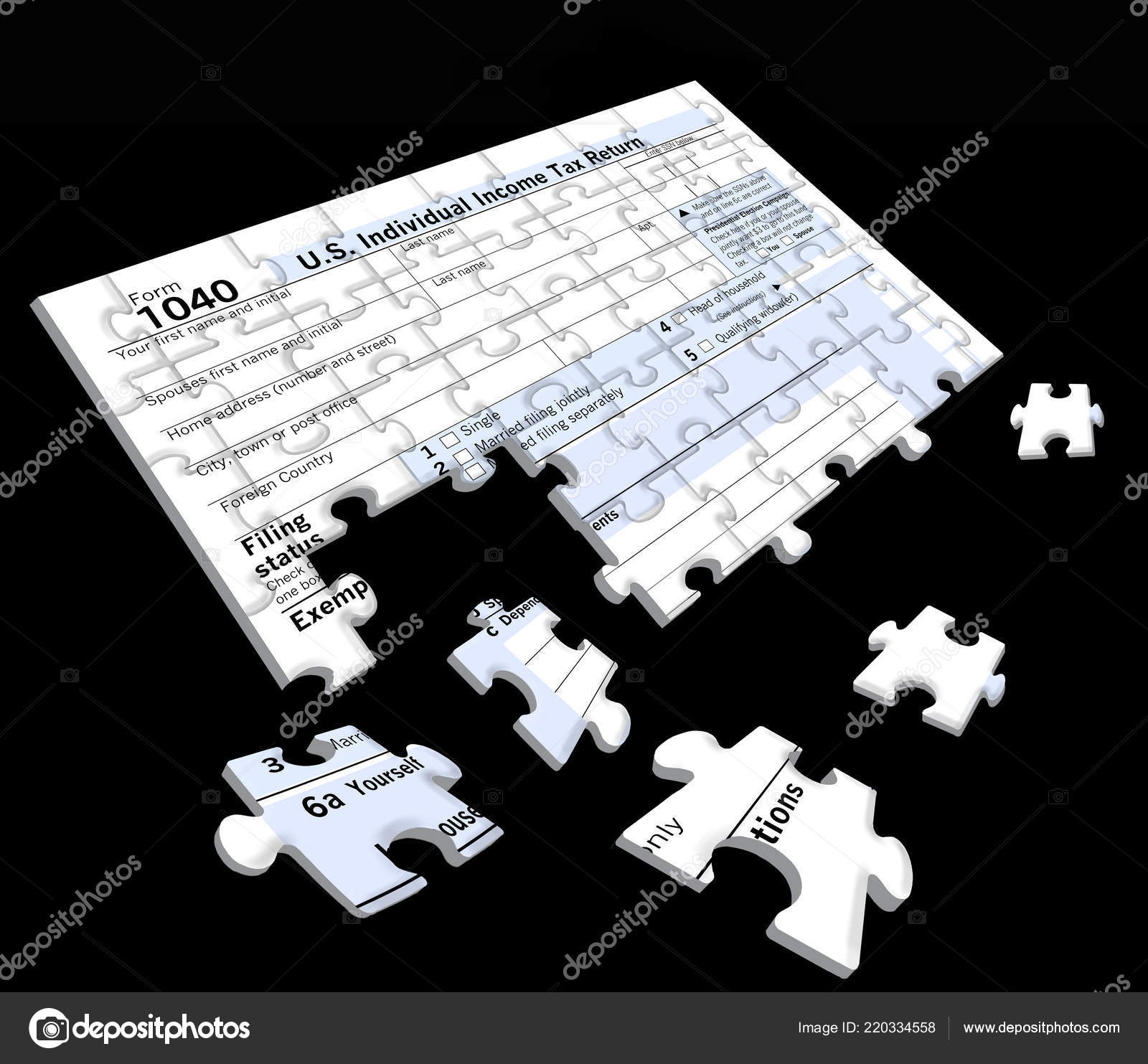Here Federal Income Tax Form 8 Jigsaw Puzzle People Face ... Here Federal Income Tax Form 8 Jigsaw Puzzle People Face ...