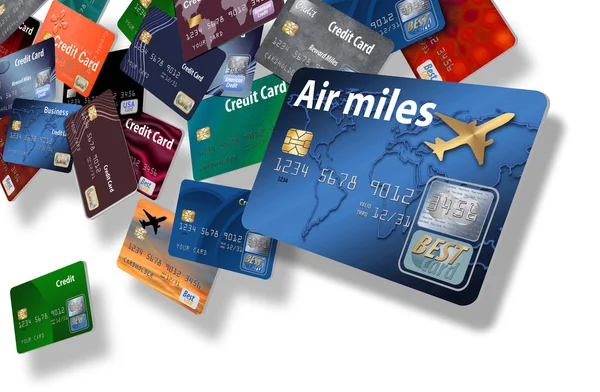 Here is an air miles rewards, frequent flier, credit card.