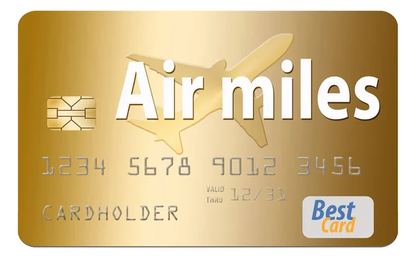 Here is an air miles rewards, frequent flier, credit card.