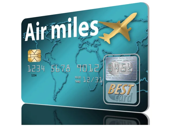 Here is an air miles rewards, frequent flier, credit card.