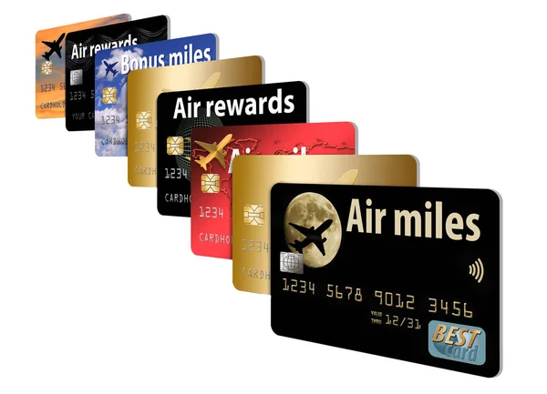 Here is an air miles rewards, frequent flier, credit card.