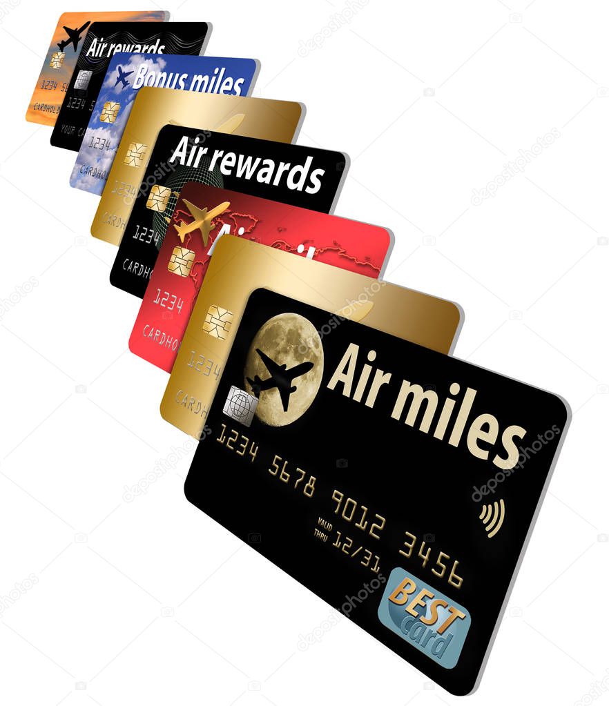 Here is an air miles rewards, frequent flier, credit card.