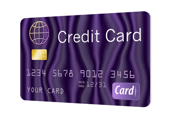 Aquí Hay Una Tarjeta Crédito Genérica Simulada Segura Publicar Esta —  Fotos de Stock