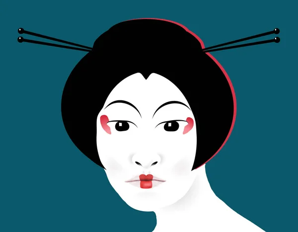 Bâtons Cheveux Geisha Sont Illustrés Ici Les Bâtons Cheveux Sont — Photo