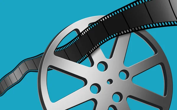 Carretéis Filmes São Vistos Nesta Ilustração Sobre Indústria Cinematográfica Filmes — Fotografia de Stock