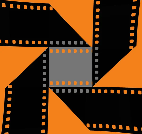 35Mm Film Sinema Sinema Film Fikri Göstermek Için Kullanılacak Bir — Stok fotoğraf