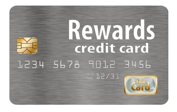 Here Rewards Credit Card Generic Offers Perks Rewards — Stock Photo, Image