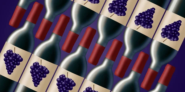 A case of 12 bottles of red wine is shown in this image. This is an illustration of a case of wine.