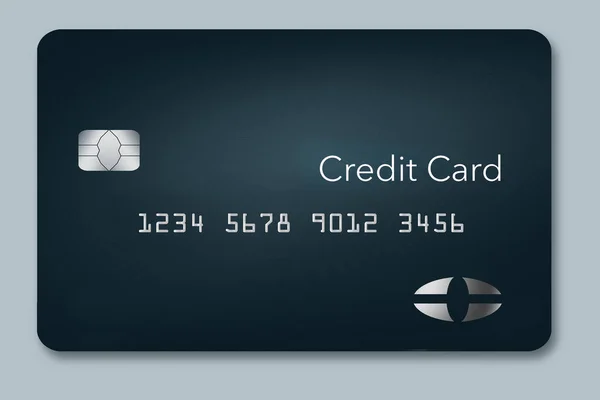これは模擬一般的なクレジットカードです — ストック写真