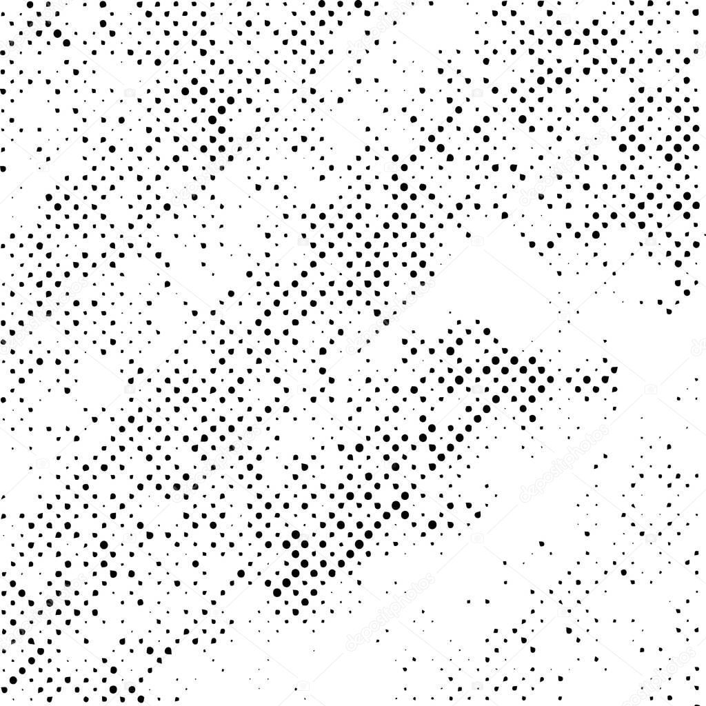 Halftone Background. Dotted Abstract Texture
