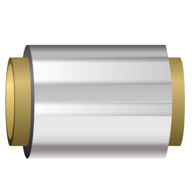 Plastik Lastik bant sarma. Plastik ambalaj rulo