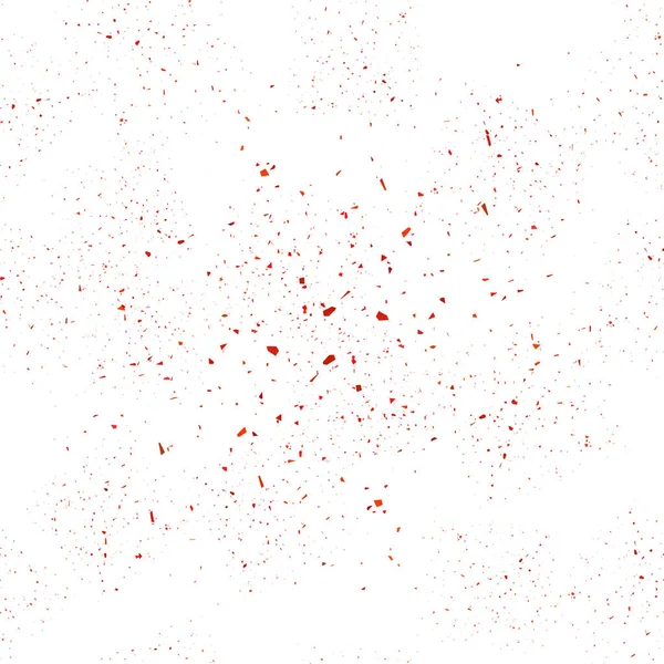 Konfety červené vzor bezešvé. Sada částic. — Stockový vektor