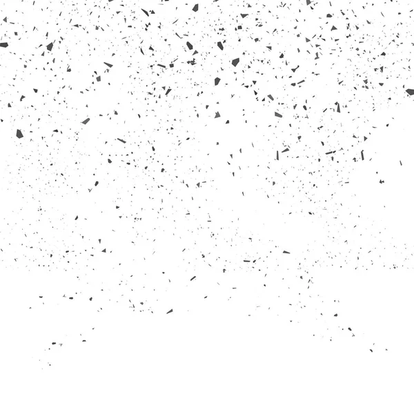 Modello senza cuciture Confetti grigio su sfondo bianco. Set di Particelle . — Vettoriale Stock