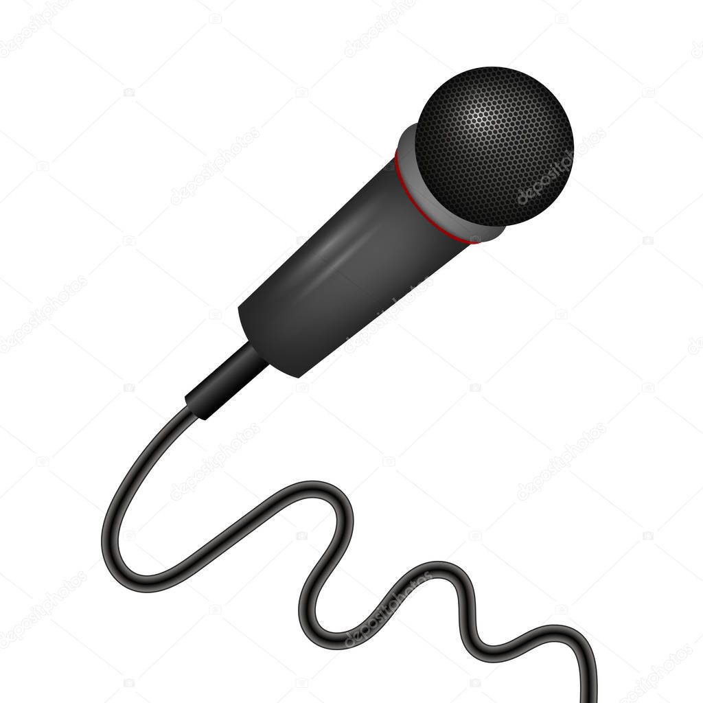 Retro Microphone Icon