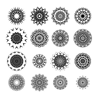 İzole kar taneleri kümesi