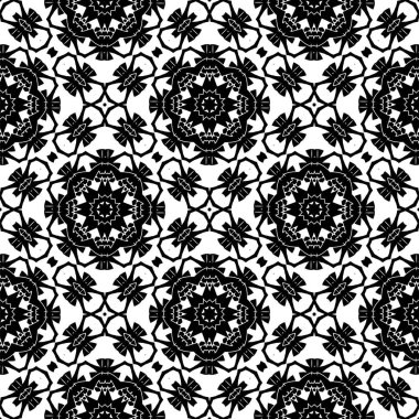 Süs kesintisiz çizgi deseni. Sonsuz doku. Oryantal geometrik süsleme