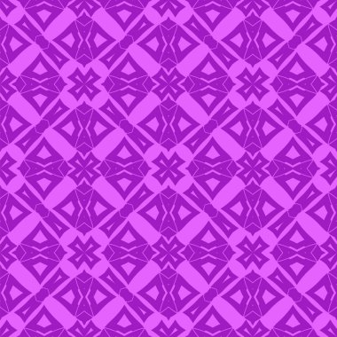 Pembe süs kesintisiz çizgi deseni. Sonsuz doku. Oryantal geometrik süsleme