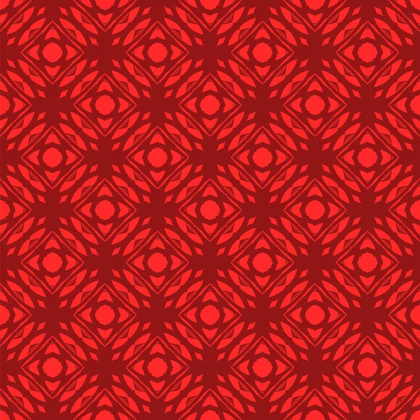 Kırmızı süs kesintisiz çizgi deseni. Sonsuz doku. Oryantal geometrik süsleme