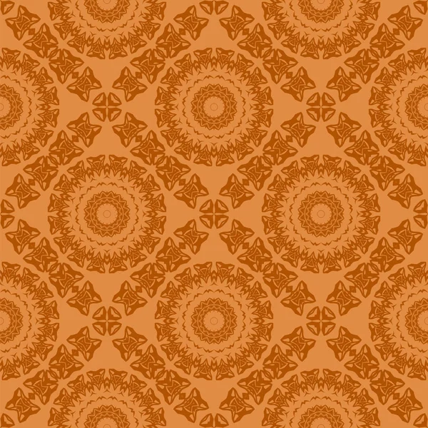 Orange Ornamentale Senza Cuciture Modello Linea Texture Senza Fine Ornamento — Foto Stock