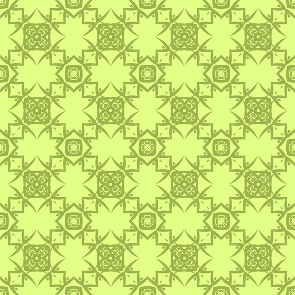 Patrón Línea Sin Costura Ornamental Amarillo Textura Sin Fin Ornamento — Foto de Stock