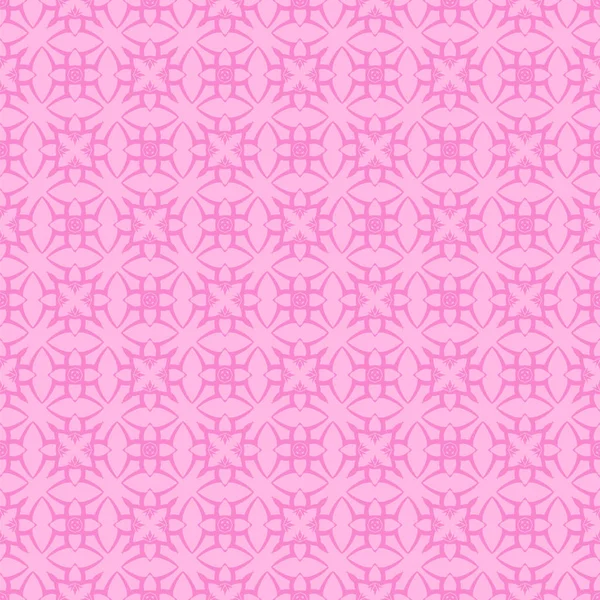 Wzór Różowy Ozdobnych Linii Bez Szwu Niekończące Się Tekstury Orientalne — Zdjęcie stockowe