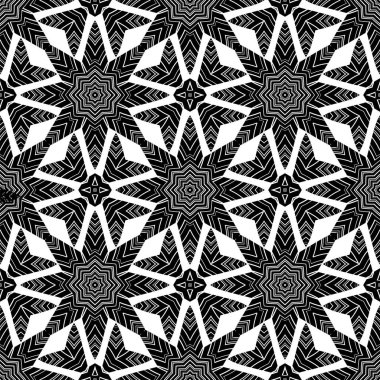 Süs kesintisiz çizgi deseni. Sonsuz doku. Oryantal geometrik süsleme