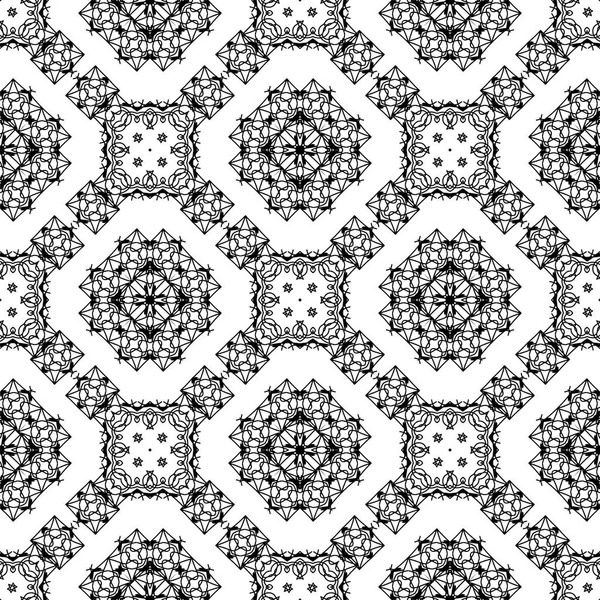 Wzór Ozdobnych Linii Bez Szwu Niekończące Się Tekstury Orientalne Ornament — Zdjęcie stockowe
