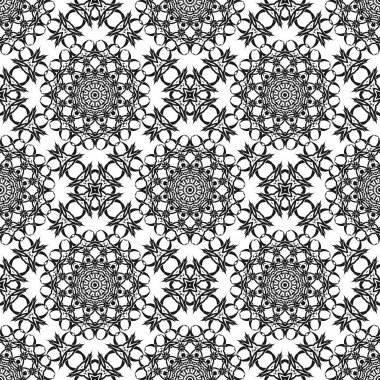 Süs kesintisiz çizgi deseni. Sonsuz doku. Oryantal geometrik süsleme