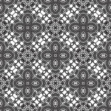 Süs kesintisiz çizgi deseni. Sonsuz doku. Oryantal geometrik süsleme